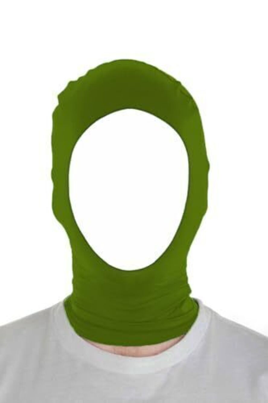 3522 and Spandex Halloween Cosplay Mask Party Open Face Hood Costume Mask